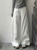 Women's White Wide-Leg High-Waisted Jeans - 2026 Spring/Summer Collection