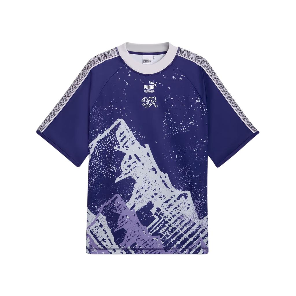 Puma X Salehe Bembury Collaboration King Crew Neck Loose Fit Moisture Wicking Short Sleeve T-Shirt Men T-Shirt 635107-15