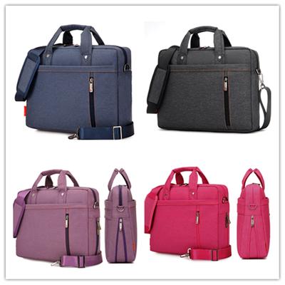 Men and Women Laptop Bag Diagonal Business Document Briefcase Handbag Waterproof Shockproof Portable Tablet Bag Laptop Bag Suitable for Students to Work 13 14 15.6 Inch