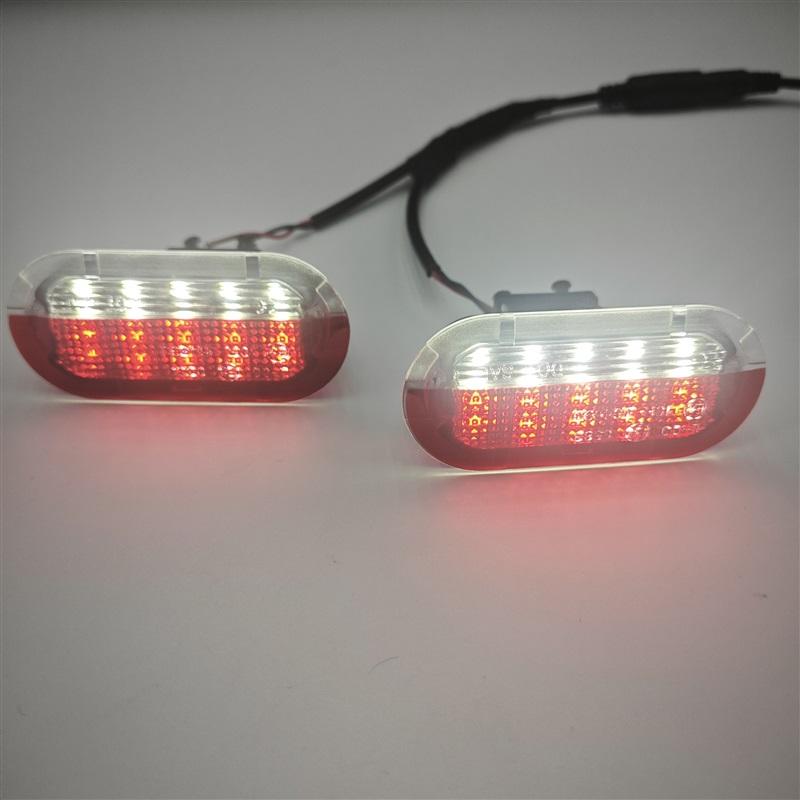 LED Courtesy Door lamp Welcome Footwell Light for VW Golf MK4 Beetle Cabrio Jetta Bora Polo Sharan Vento Touran Skoda Octavia
