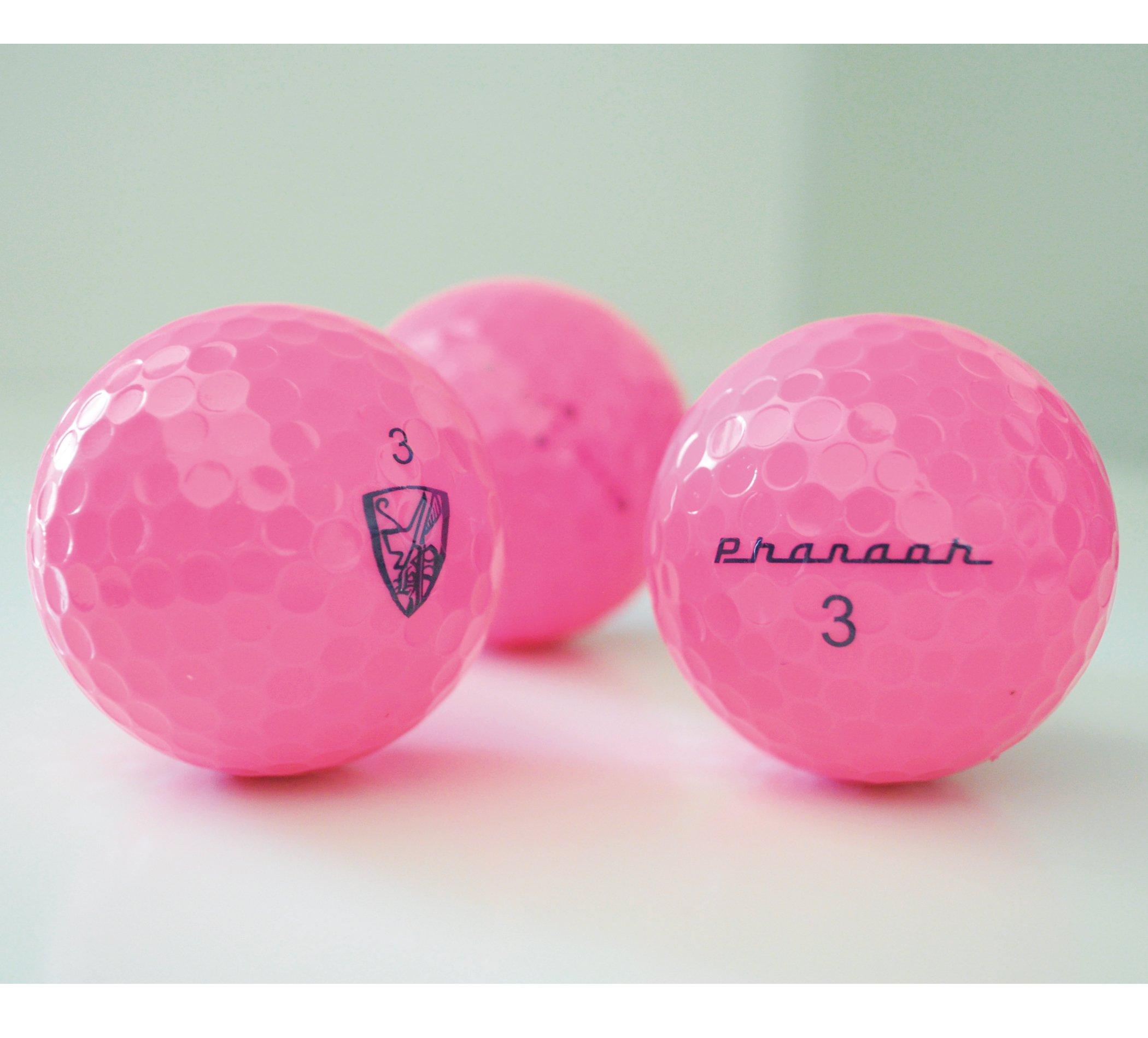 

Pharaoh Ultra Soft Golf DZ Pink Two-Piece Balls, PK,