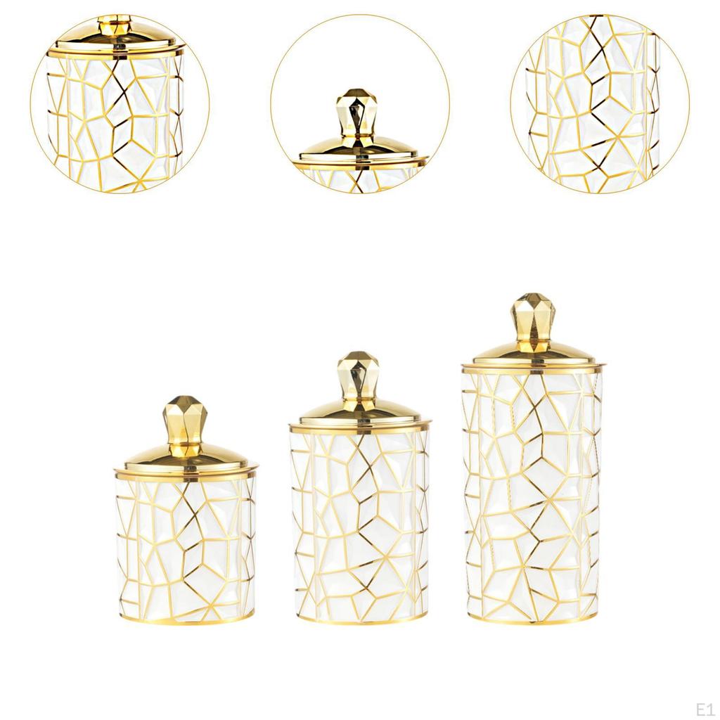 3 Stück Kaffeebehälter Teedose Dekorativ, Teeaufbewahrung, Luftdichter Deckel Keksdose, Lebensmittelaufbewahrung