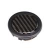 Steering Wheel Horn Button 50mm Diameter Carbon Fiber Universal for 6 Bolts Steering Wheel