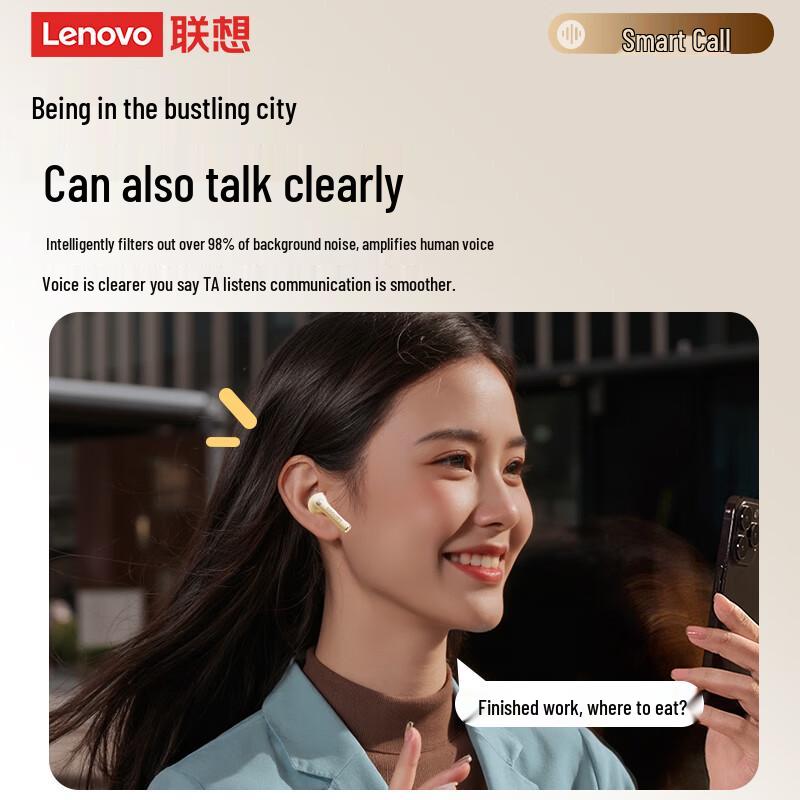 Lenovo EA186 Wireless Bluetooth Headphones