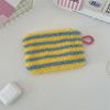 Wind plush love mouth red envelope student holding small cosmetic bag key change bag ID bag