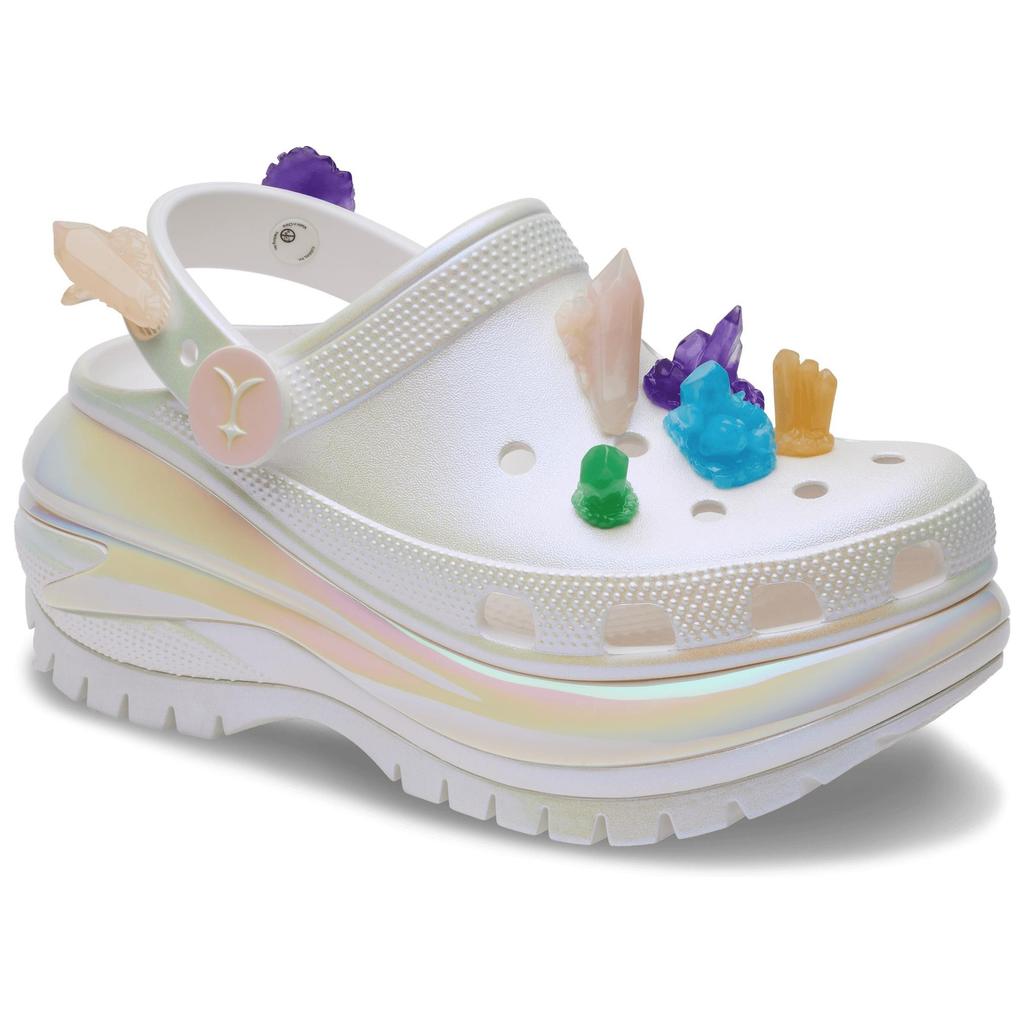 Crocs Mega Crush Clog EVA Comfortable Versatile Clogs Unisex Clogs Beige 209516-90H