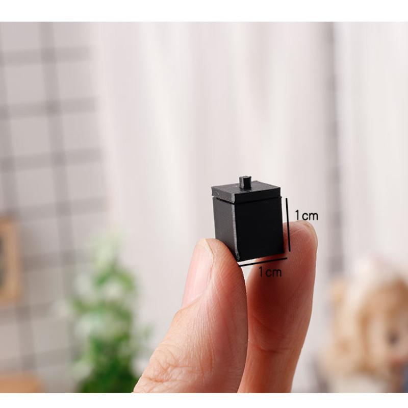 1/12 Mini Seasoning Jar Model Dollhouse Kitchen Decoration Toys Dolls House Micro Scene Accessories Pretend Play Toys