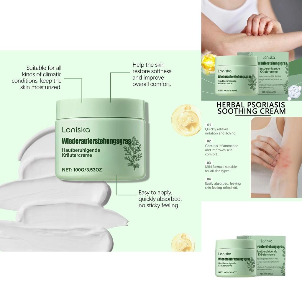 Laniska Herbal Skin Soothing Cream With Nourishing Formula For Skin Relief And Care