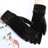 Unisex Gold Velvet Gloves for Autumn/Winter: Sports, Cycling & Driving Warmth