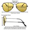 Myopia Glasses for Fishing Night Driving Blue Light Blocking Computer Sunglasses for Men