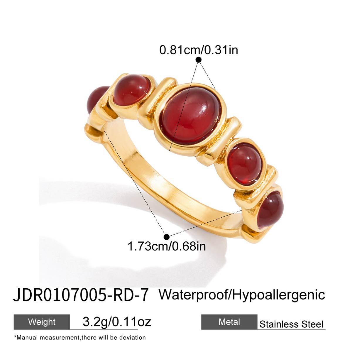 

Design Sense 18K Gold Tiger s Eye Ring Jewelry