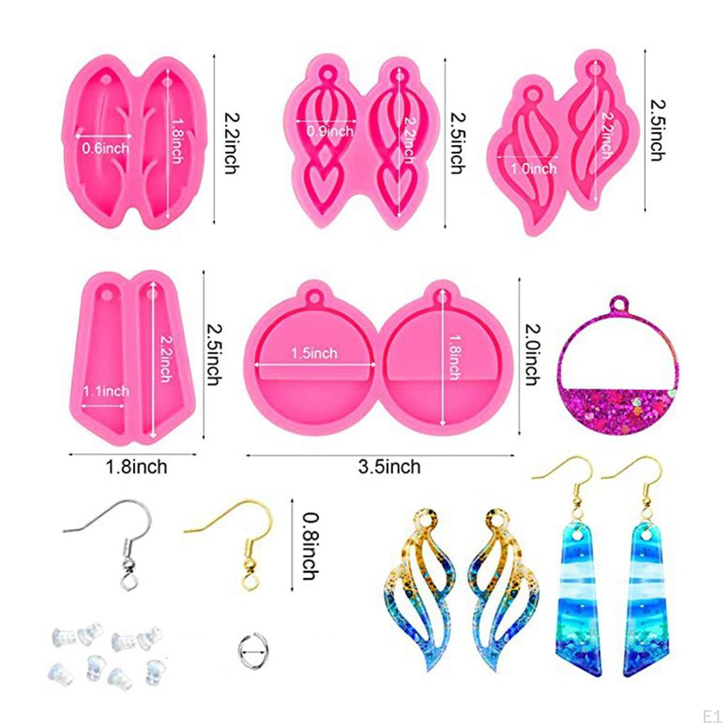 , Silicone Pendant to Portable for DIY Wall Hanging Earrings Ornaments Necklace