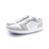 Jordan Air Jordan 1 Low top Vintage Basketball Shoes Women's Gray Blue DC0774-105(Team886-)