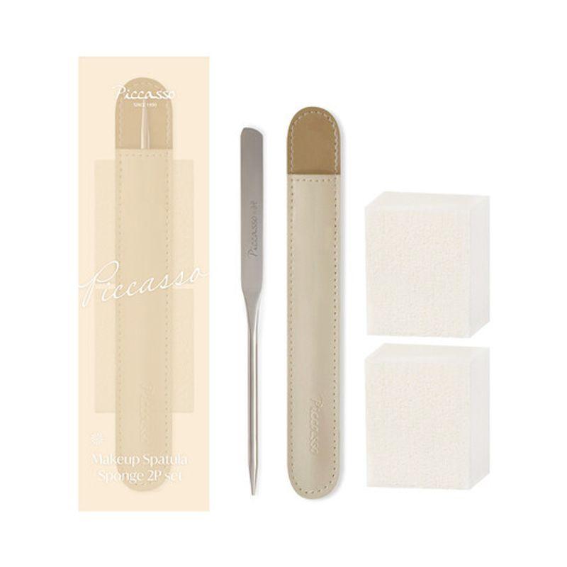[Picasso X Ham Kyung-sik] Makeup Spatula + Sponge 2P Special Set