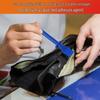 Elastic Adhesive Sheet for DIY Leather Goods - PP Material Scraper & Glue Applicator.