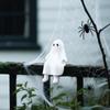 Cartoon Halloween Ghost Figurine Resin Ghost Ornament Ghost Statue  Windowsill Decoration