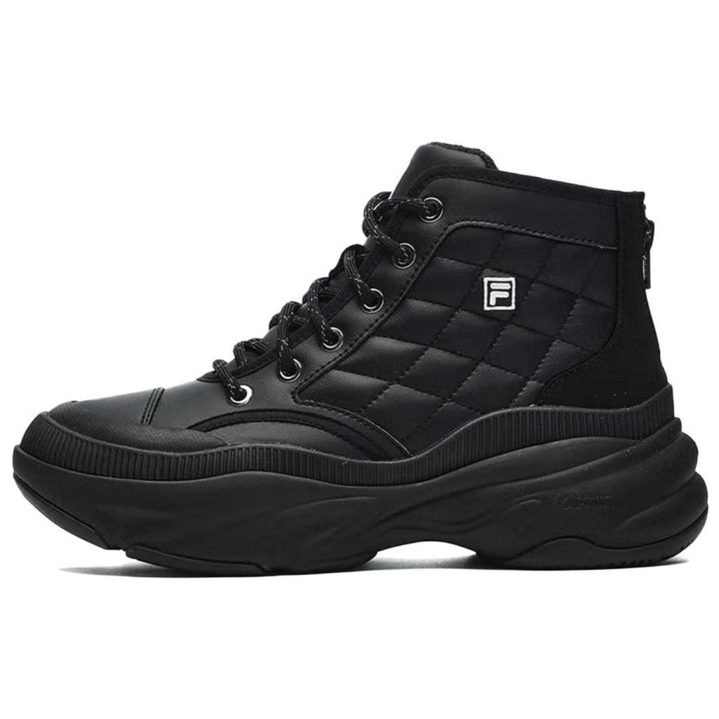 FILA Bread Mid Comfortable Lifestyle Sneakers Women sneakers Black F12W241119FAB