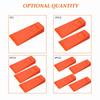 3Pcs 14cm Orange Plastic Felling Wedge Felled Chock Tree Cutting Wedge Spiked Wedge Woodcutting Tool