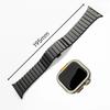 Etui+Pasek do Apple Watch Band 10 42 46mm Ultra 2 49mm 9 8 7 6 SE 5 Stalowy Metalowy Ochronny Korpus Ulepszenie dla Iwatch 45mm 44mm