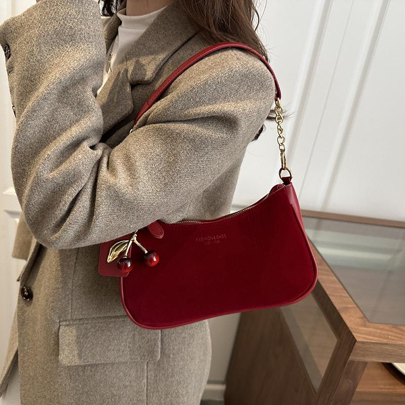 Women S Small Suede Crossbody Bag Simple Fashion Shoulder Purse