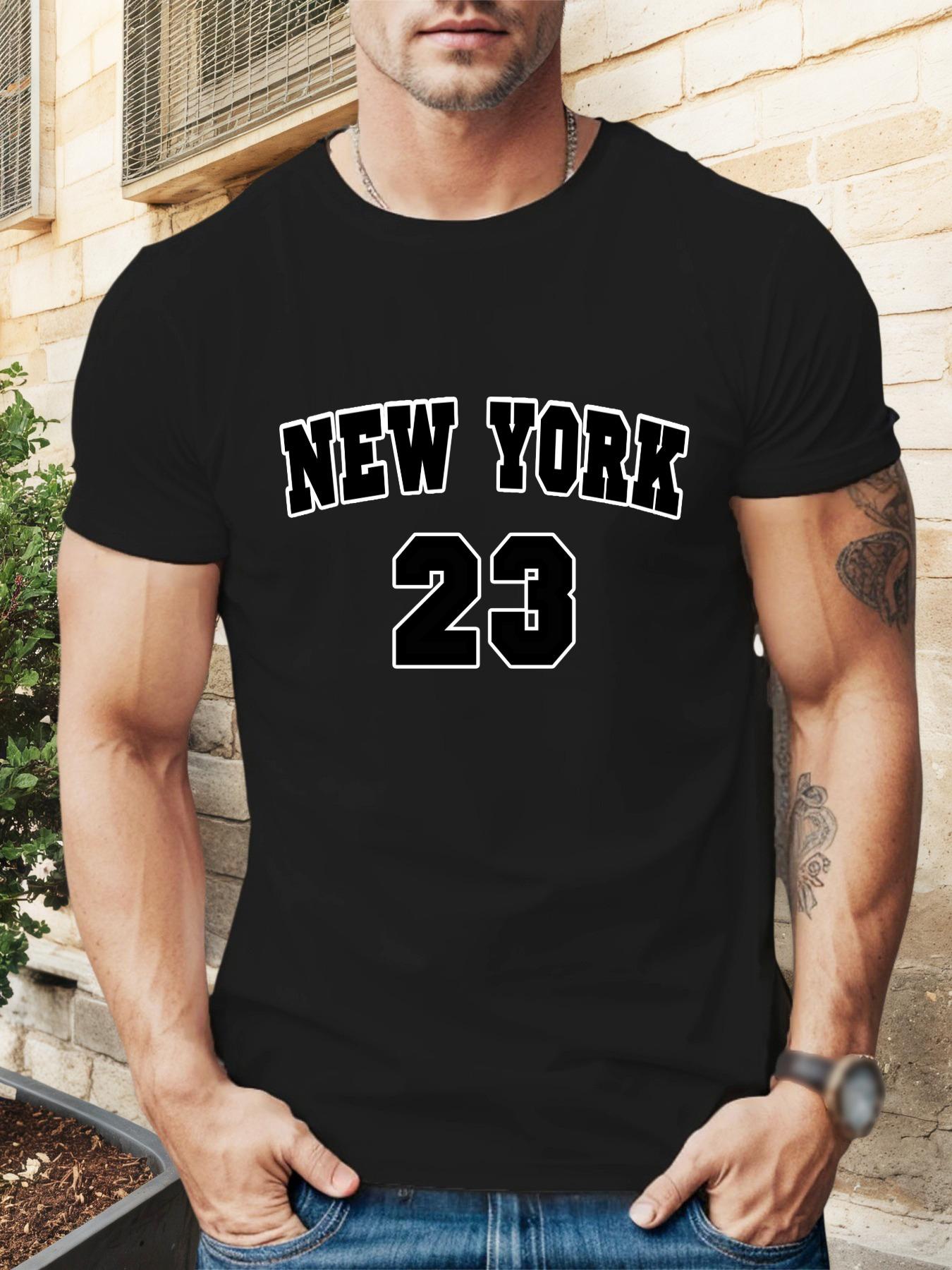 T-shirt - NEW YORK 23 Graphic Print M