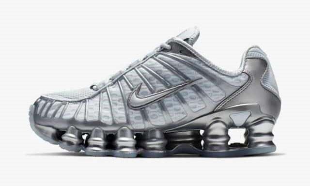 AR3566-003 Nike Shox TL Platin und Metallic-Silber (Damen)