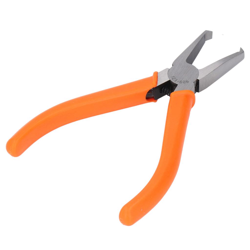 Clește de tăiere cu cap curbat de 6 mm, oțel CrV, tăiere la nivel cu unghi drept, clește pentru scule de modelare