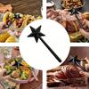 Creative Star Shaped Seasoning Wand 3 Holes Star Shaped Shake Stick  BBQ Supplies