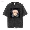 Data Tainy T Shirt Album Vintage Washed Stylish Breathable Fashion Streetwear Soft Stretched Top For Everyday Wear Homme