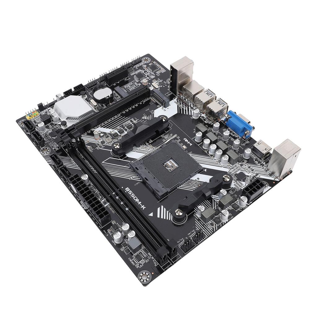 B550M K Motherboard M ATX DDR4 Maximum 64GB NVME M.2 PCIe 3.0 SerialATA 3.0 USB 3.0 HD VGA Compatible Gaming Motherboard
