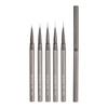 Artist Nail Brush Set 5Pcs Assorted Sizes Precise Tip Brushes For Acrylic Detailing And Intricate Nail Art Creations