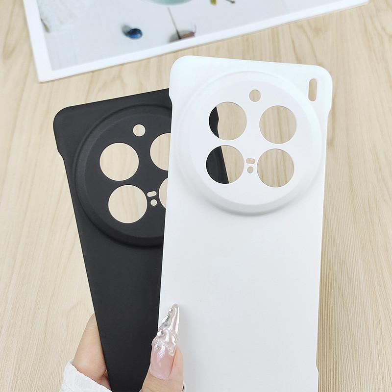 Solid Candy Color Skin Friendly Frameless Case For Vivo X200 ProMini X100 Ultra X90 ProPlus Ultrathin Anti-Fingerprints Shockproof Hard PC Matte Cover