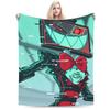 Cartoon Hazbins Hotels Vox Blanket Velvet Printed  Multi-function Ultra-Soft Throw Blanket for Bed Bedroom Bedspread
