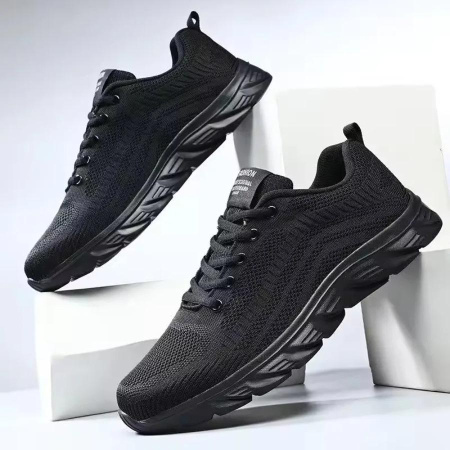Sports Men Running Jogging Shoes Casual Sneakers Outdoor Lace Up Breathable Mesh Light Tennis Outdoor Walking Tenis Masculino
