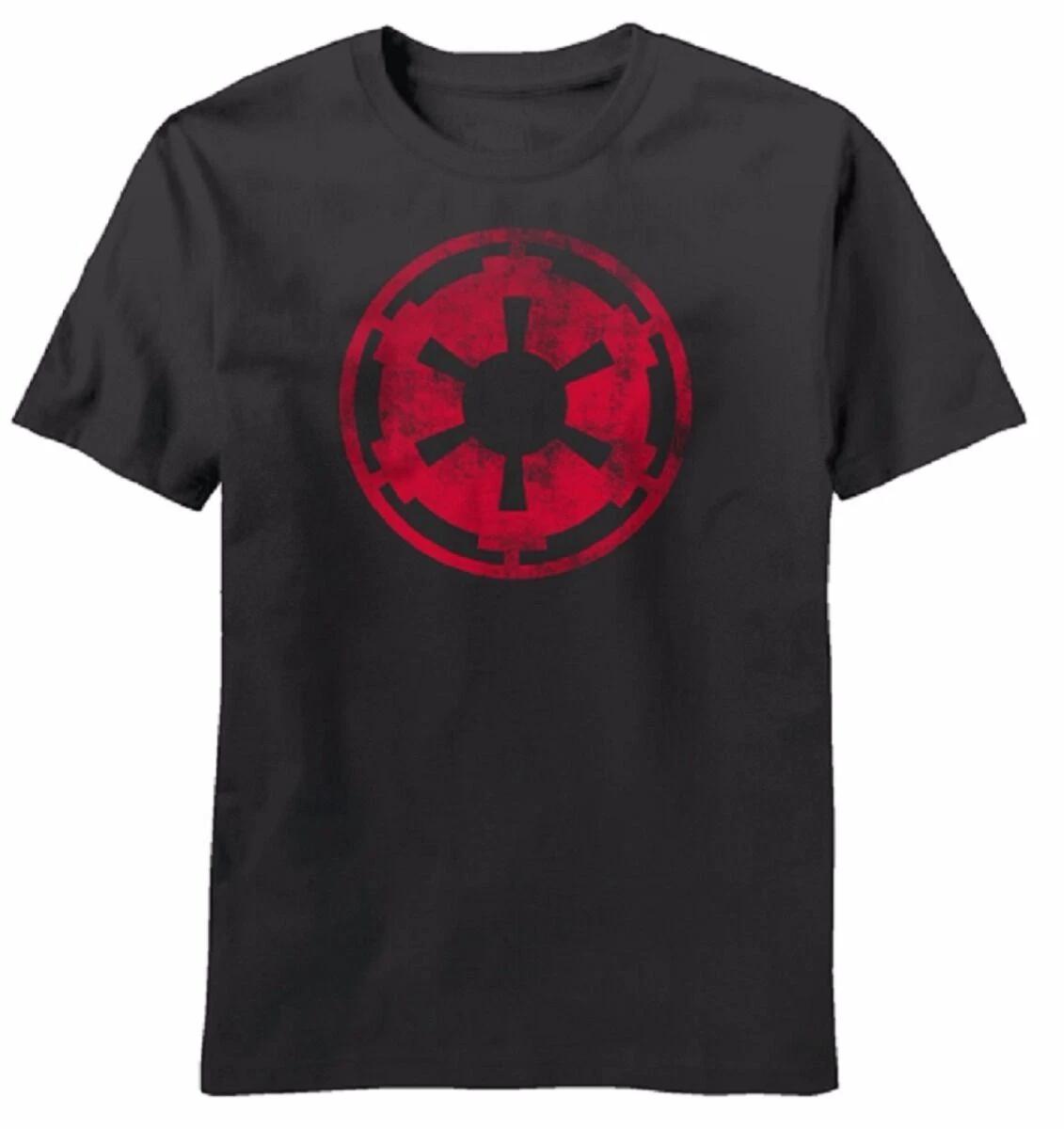 Star Wars Movie Aging Empire Symbol Adult T-Shirt L
