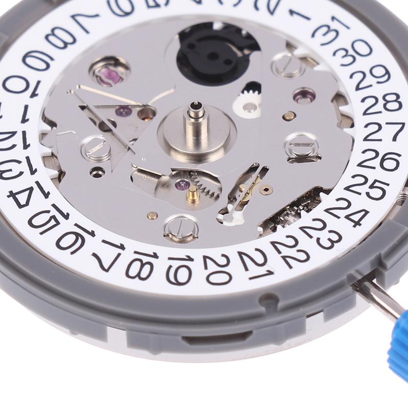 Japan Nh35 Automatic Mechanical Movement Numbers Date Wheel High Accuracy 24 Jewels Mod Watch Replacement Nh35A Date At 3:00