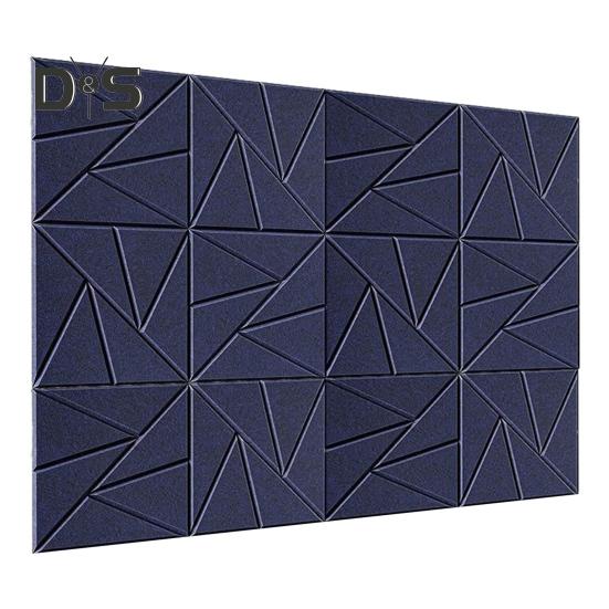 12Pcs Soundproof Wall Panel Self-Adhesive Sound Absorbing High Density Thick Acoustic Foam Panel Noise Reduction Wall Decoration Tile