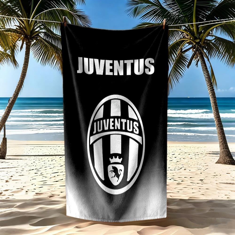 Juventus Beach Towel Quickdry Soft Microfiber Comfortable Lightweight Suitable For Sports Travel Swimming Yoga Bathroom Beach And Pool