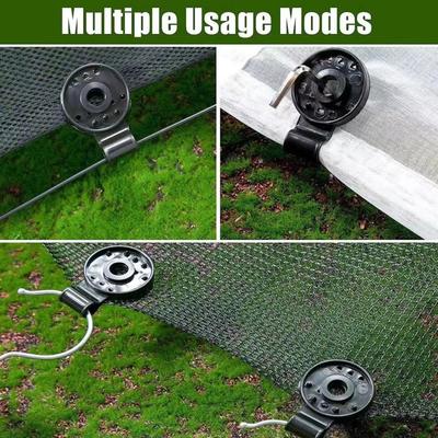 10/20/50/100Pcs Shading Cloth Lock Clip, Greenhouse Shading Cloth Fixing Clip, Fence Shading Net Clip, Camping Tent Accessories