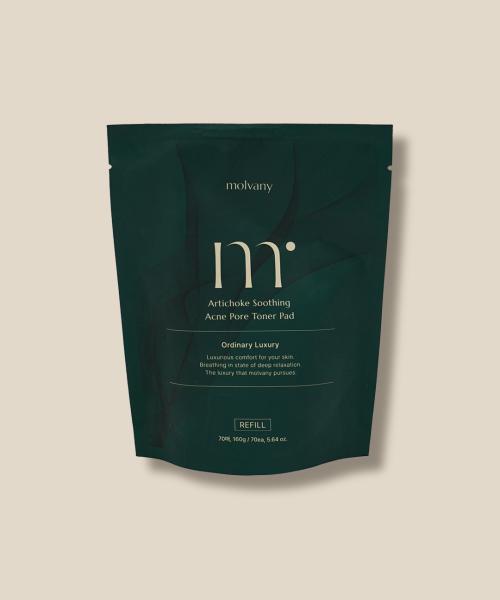 Molboni Artichoke Soothing Acne Pore Toner Pad Refill NONE