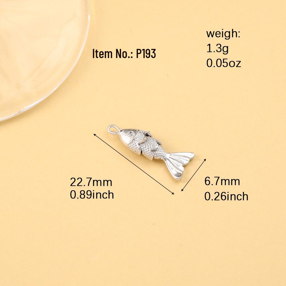 Eleganter vergoldeter Koi-Fisch Anhänger mit Strasssteinen