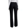 Off White Womens/Ladies Flared Regular Tuxedo Trousers