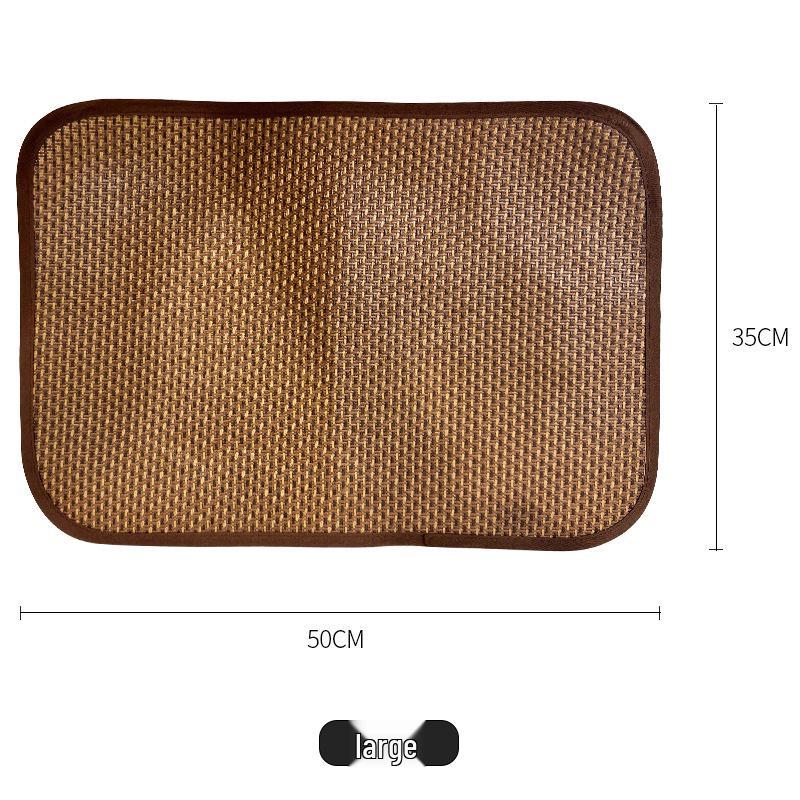 Rabbit & Small Pet Rattan Cooling Mat for Summer
