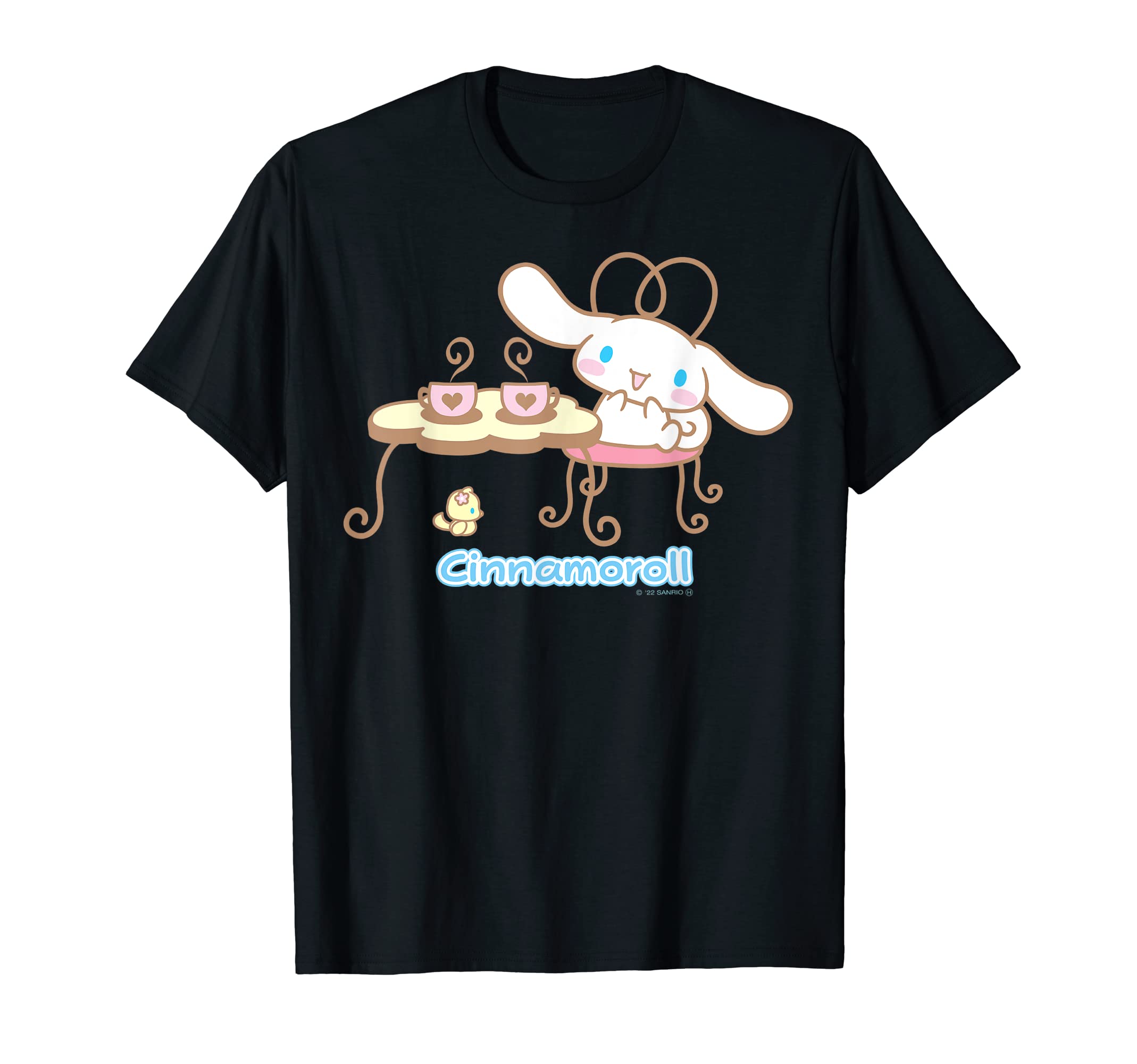 

Cinnamoroll US Design Tea Time T-shirt чорний
