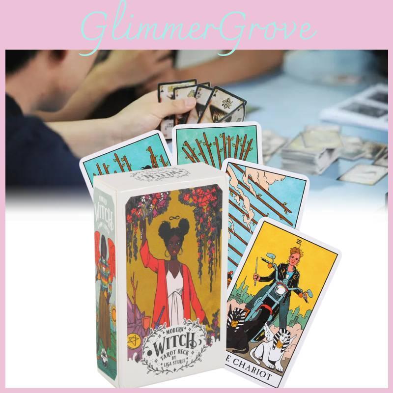 Modern Witch Tarot Deck By Lisa Sterle Unique Tarot Cards Featuring Captivating Artwork For Personal Growth