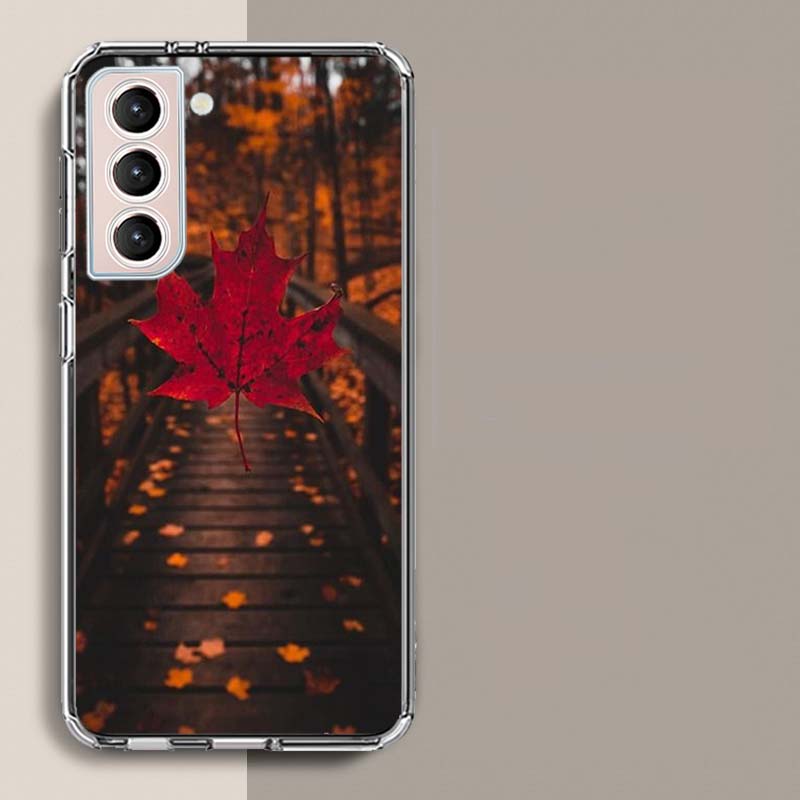 

Autumn Leaves, Red Maple Leaves Phone Case For Galaxy A14 A24 A34 A54 Samsung A02S A12 A22 A32 A42 A52 A72 A13 A33 A53 5G A03 A0 Samsung A53 5G
