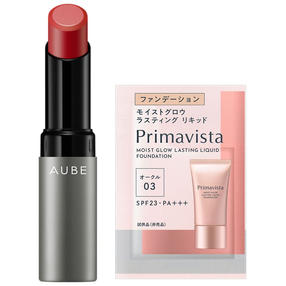 

AUBE Timeless Color Lip 01 Bonus Set Lipstick 01 Red Bonus + 3.8g +