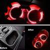 LED Coaster LED Cup Holder Light 2 Pack 7 Colors