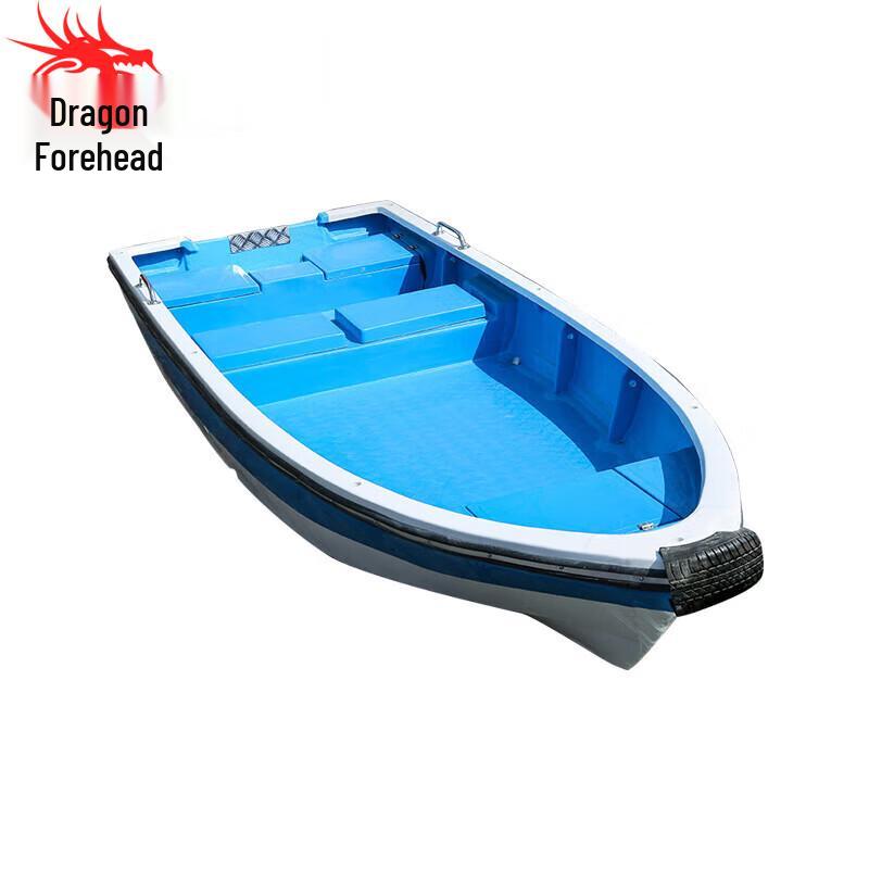 Стеклопластиковая морская рыболовная лодка Longchan 4,3 м