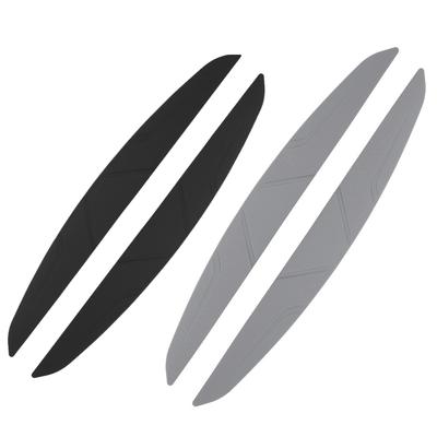 2pcs Wheel Eyebrow Arch Lip Fender Trim Cover Guard Strip Protector For Car Truck SUV